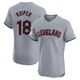 Duane Kuiper ＃18 Cleveland Guardians Elite Men's Gray Road Jersey