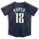 Duane Kuiper ＃18 Cleveland Guardians Limited Men's Navy Preschool & Toddler 2024 City Connect Jersey