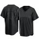 Duane Kuiper ＃18 Cleveland Guardians Replica Men's Black Pitch Fashion Jersey