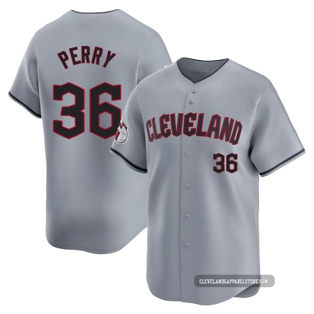 Gaylord Perry ＃36 Cleveland Guardians Limited Youth Gray Road Jersey