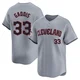 Hunter Gaddis ＃33 Cleveland Guardians Limited Men's Gray Road Jersey