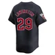 John Lowenstein ＃29 Cleveland Guardians Limited Men's Navy Alternate Jersey