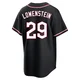 John Lowenstein ＃29 Cleveland Guardians Replica Youth Black Fashion Out Jersey