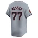 Parker Messick ＃77 Cleveland Guardians Limited Men's Gray Road Jersey