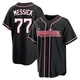 Parker Messick ＃77 Cleveland Guardians Replica Youth Black Fashion Out Jersey