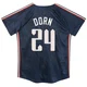 Roger Dorn ＃24 Cleveland Guardians Limited Men's Navy Preschool & Toddler 2024 City Connect Jersey