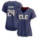 Roger Dorn ＃24 Cleveland Guardians Limited Women's Navy 2024 City Connect Jersey