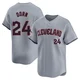 Roger Dorn ＃24 Cleveland Guardians Limited Youth Gray Road Jersey