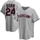 Roger Dorn ＃24 Cleveland Guardians Replica Men's Gray Road Jersey