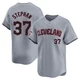 Trevor Stephan ＃37 Cleveland Guardians Limited Men's Gray Road Jersey