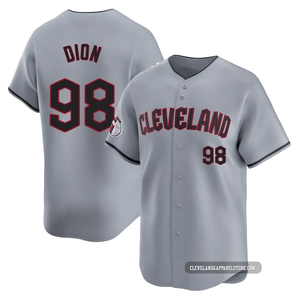 Will Dion ＃98 Cleveland Guardians Limited Men's Gray Road Jersey