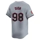 Will Dion ＃98 Cleveland Guardians Limited Men's Gray Road Jersey