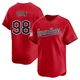 Will Dion ＃98 Cleveland Guardians Limited Men's Red Alternate Jersey