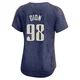 Will Dion ＃98 Cleveland Guardians Limited Women's Navy 2024 City Connect Jersey